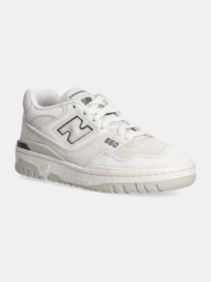 New Balance sneakersy zamszowe 550 kolor beżowy BBW550RF