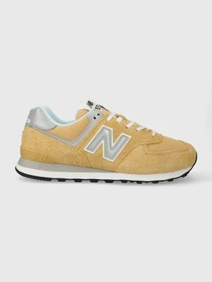 New Balance sneakersy zamszowe 574 kolor beżowy U574PGW