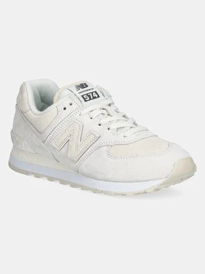 New Balance sneakersy zamszowe 574 kolor beżowy WL574HJ2