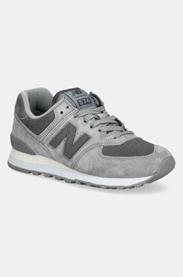 New Balance sneakersy zamszowe 574 kolor szary WL574HM2