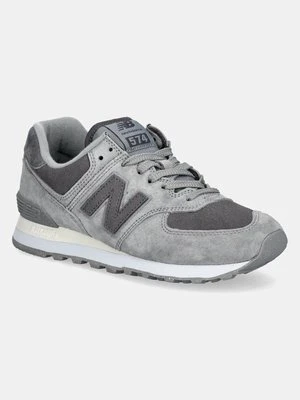 New Balance sneakersy zamszowe 574 kolor szary WL574HM2