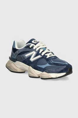 New Balance sneakersy zamszowe 9060 kolor niebieski U9060EEF