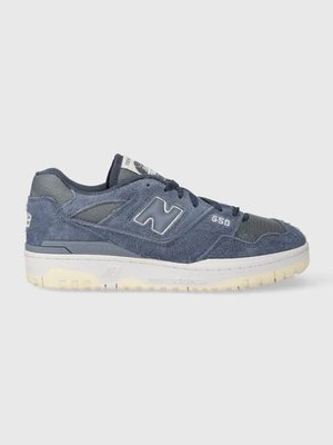 New Balance sneakersy zamszowe BB550PHC kolor niebieski