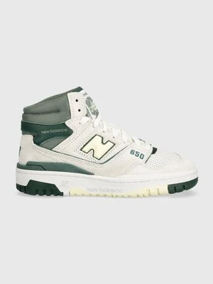 New Balance sneakersy zamszowe BB650RVG kolor biały