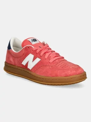 New Balance sneakersy zamszowe CT500 damskie kolor czerwony CT500AB