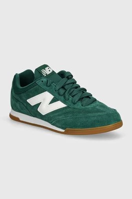 New Balance sneakersy zamszowe RC42 kolor zielony URC42SD