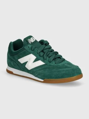 New Balance sneakersy zamszowe RC42 kolor zielony URC42SD