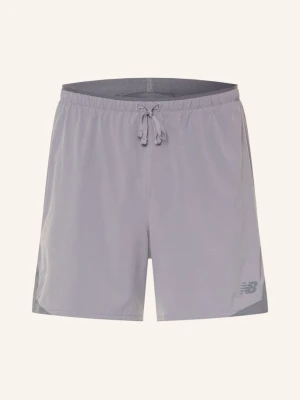 New Balance Spodenki Do Biegania 2 W 1 Rc Essential grau JASNOFIOLETOWY