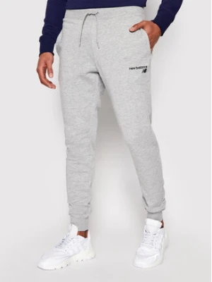 Zdjęcie produktu New Balance Spodnie dresowe C C F Pant MP03904 Szary Athletic Fit