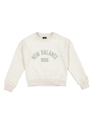 New Balance Spodnie dresowe "Essentials" w kolorze beżowym rozmiar: 152