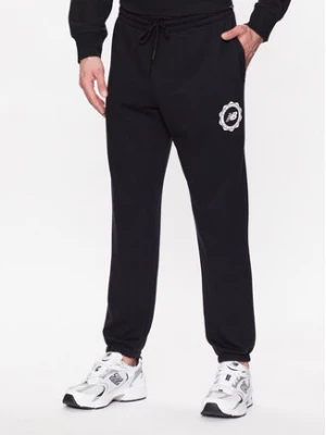 New Balance Spodnie dresowe MP31902 Czarny Regular Fit