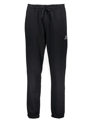New Balance Spodnie dresowe "Uni-ssentials French Terry" w kolorze czarnym rozmiar: M-L