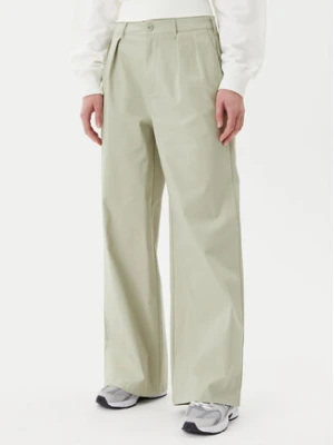 New Balance Spodnie materiałowe Boylston WP51538 Zielony Relaxed Fit