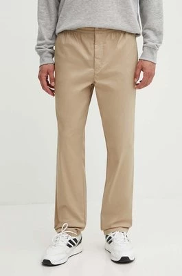 New Balance spodnie Twill Straight Pant 30" męskie kolor beżowy proste MP41575SOT