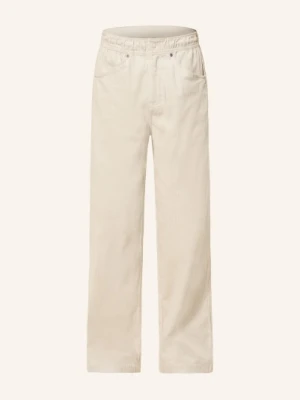 New Balance Spodnie Z Sztruksu beige