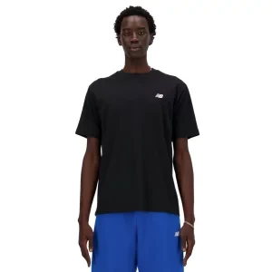 New Balance Sport Essentials Cotton T-Shirt MT41509BK, Męskie, Czarne, t-shirty, bawełna, rozmiar: L