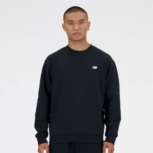 New Balance Sport Essentials Fleece Crew mężczyźni Bluzy czarny rozmiar Odzież