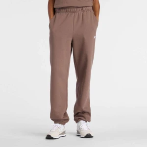 New Balance Sport Essentials Fleece Jogger kobiety Spodnie dresowe brązowy rozmiar Odzież