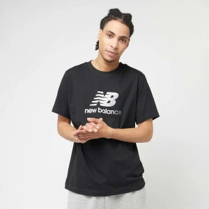 New Balance Sport Essentials Gradient Logo T-Shirt black mężczyźni T-Shirty i Polo czarny rozmiar Odzież