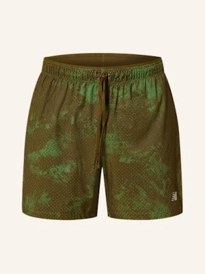 New Balance Szorty Do Biegania 2 W 1 Rc Printed Short 5" gruen