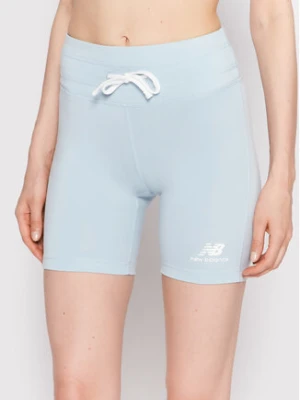 New Balance Szorty sportowe Mystic Minerals WS21550 Błękitny Slim Fit