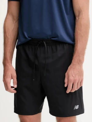 New Balance szorty treningowe męskie kolor czarny MS41232BK