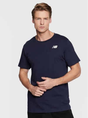New Balance T-Shirt Classic Arch MT11985 Granatowy Athletic Fit