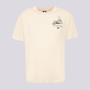New Balance T-Shirt Koszulka Essentials Cafe Java Cotto Be