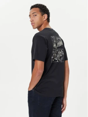 New Balance T-Shirt MT53921 Czarny Regular Fit