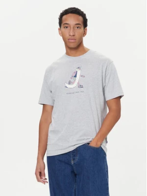 New Balance T-Shirt MT53941 Szary Regular Fit