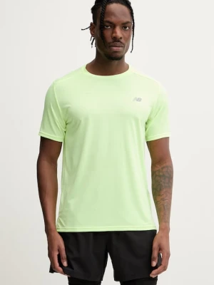 New Balance t-shirt treningowy męski zielony