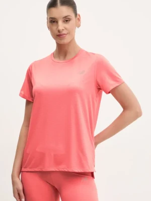 New Balance t-shirt treningowy Sport Essentials kolor pomarańczowy WT41222DTR