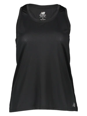 New Balance Top "Core" w kolorze czarnym do biegania rozmiar: S