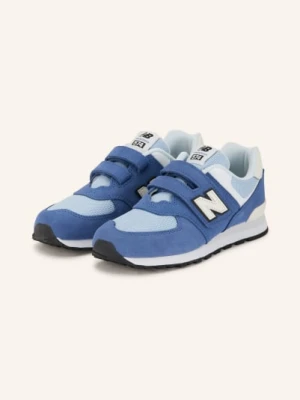 New Balance Trampki 574 blau beżowy