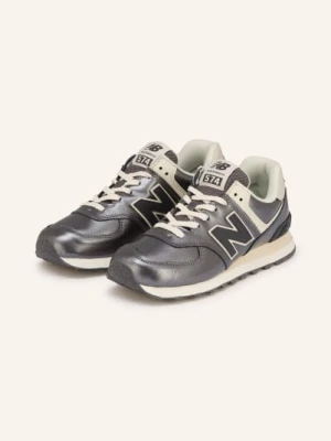 New Balance Trampki 574 silber