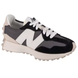 New Balance U327FE, Unisex, Czarne, buty sneakers, skóra zamszowa, rozmiar: 37