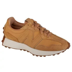 New Balance U327LJ, Unisex, Beżowe, buty sneakers, skóra zamszowa, rozmiar: 42