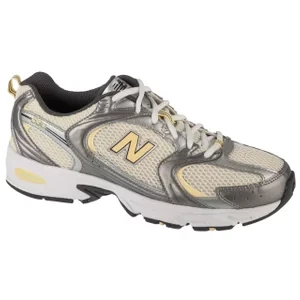 New Balance U530ADG, Unisex, Srebrne, buty sneakers, tkanina, rozmiar: 37,5