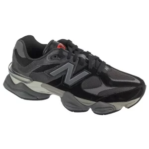 New Balance U9060BLK, Unisex, Czarne, buty sneakers, przewiewna siateczka, rozmiar: 36