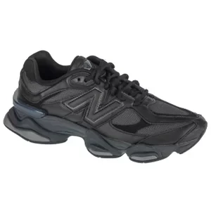 New Balance U9060NRI, Unisex, Czarne, buty sneakers, przewiewna siateczka, rozmiar: 36