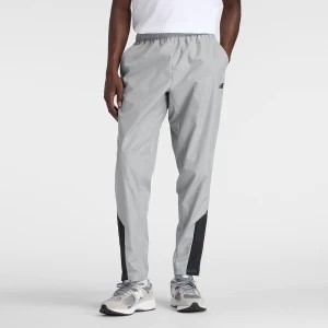 New Balance Utility Woven Pants mężczyźni Spodnie dresowe szary rozmiar Odzież