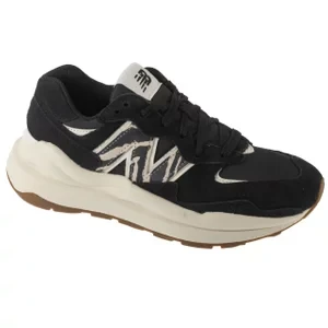 New Balance W5740APA, Damskie, Czarne, buty sneakers, skóra zamszowa, rozmiar: 35