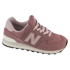 New Balance W57424E, Damskie, Różowe, buty sneakers, skóra zamszowa, rozmiar: 36, 5