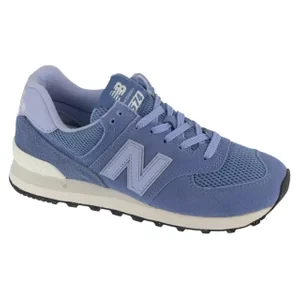 New Balance W57458W, Damskie, Niebieskie, buty sneakers, skóra zamszowa, rozmiar: 38
