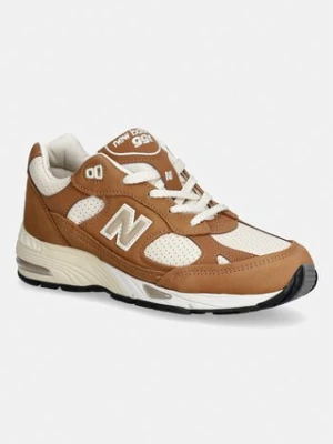 New Balance W991 Made in UK sneakersy damskie skórzane