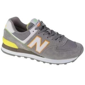 New Balance WL574CM2, Damskie, Szare, buty sneakers, przewiewna siateczka, rozmiar: 36,5