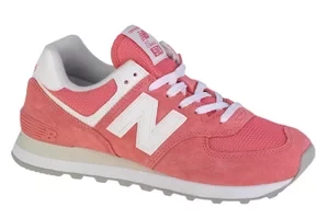 New Balance WL574FP2, Damskie, Różowe, buty sneakers, skóra zamszowa, rozmiar: 36,5