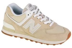 New Balance WL574QB2, Damskie, Beżowe, buty sneakers, tkanina, rozmiar: 36