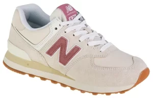 New Balance WL574QC2, Damskie, Beżowe, buty sneakers, tkanina, rozmiar: 36