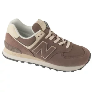 New Balance WL574RTS, Damskie, Brązowe, buty sportowe, skóra licowa, rozmiar: 35
